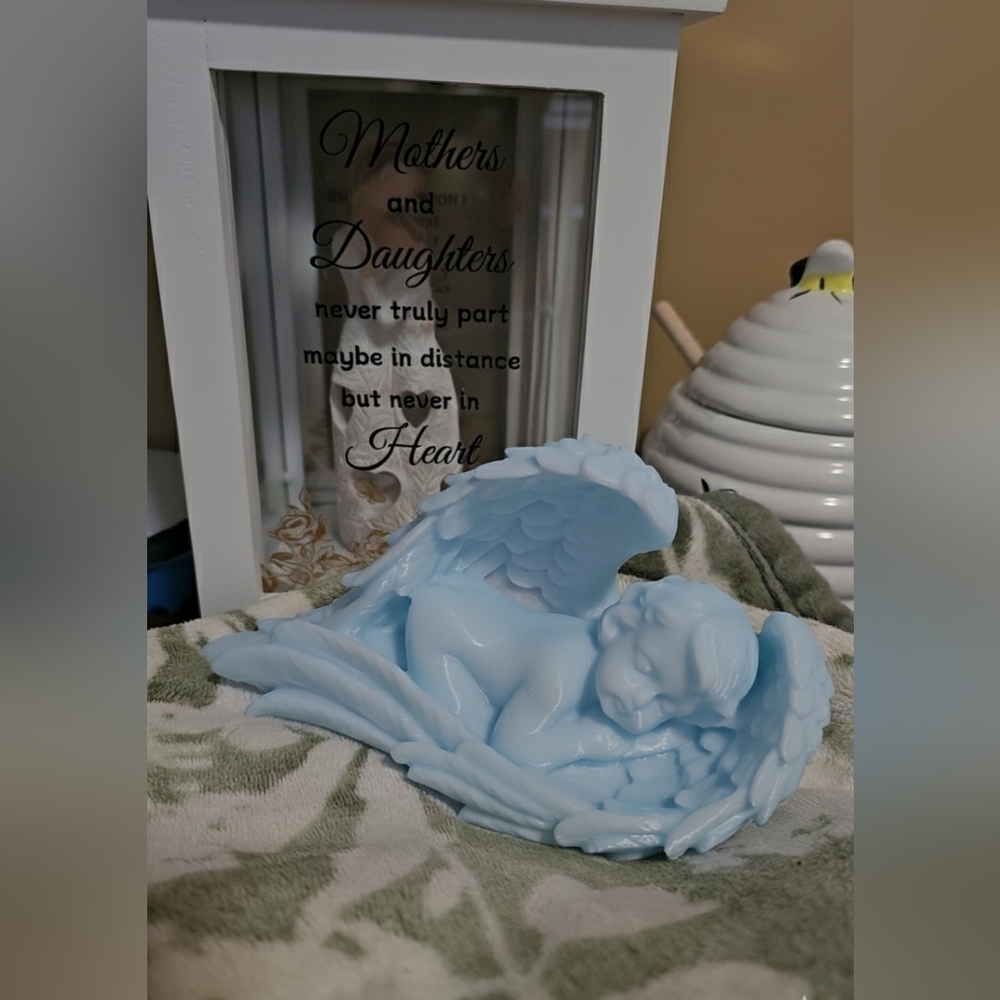 3d Printed Angel Figurine - Home Accent - Picture 5 of 6